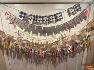 Banner Garland Box Every Holiday New Mom, New Home,or Bridal Shower Gift!!!